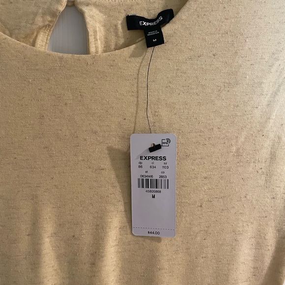 Express Peplum Tank Top NWT - Size M - Picture 4 of 6